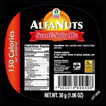 Alfa Nuts: Sweet & Salty Mix